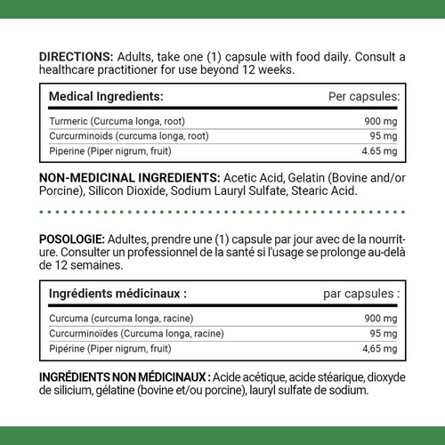 Nature's Bounty Turmeric Curcumin Plus Black Pepper 1000 mg 45 Count