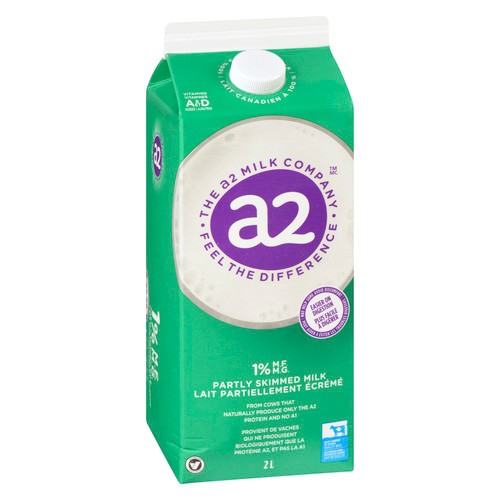 A2 Milk 1% Partly Skimmed Milk 2 L