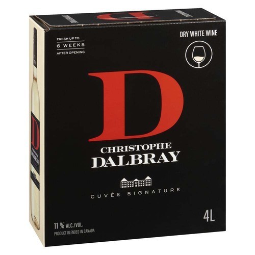 Dalbray Dry White Wine 11% Alcohol 4 L