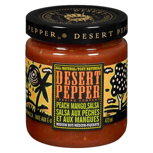 Desert Pepper Salsa Peach Mango 473 ml