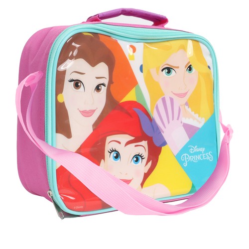With Handle & Strap Princess Lunch Bag