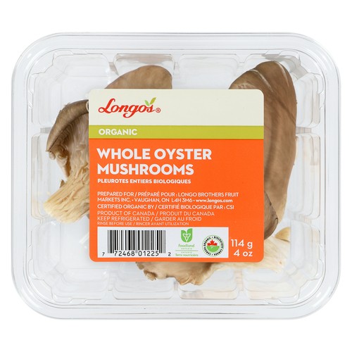 Longo's Organic Mushroomos Oyster 114 g
