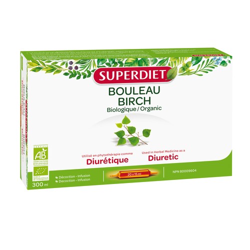 Super Diet Organic Birch 20 Count