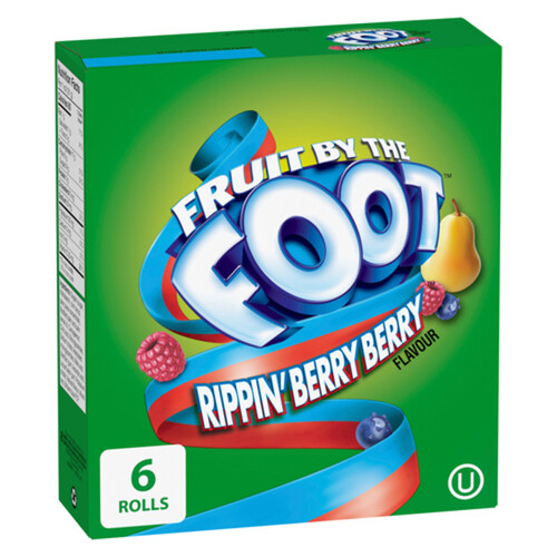 Betty Crocker Gluten-Free Fruit By The Foot Fruit Snacks Rippin' Berry Berry 128 g