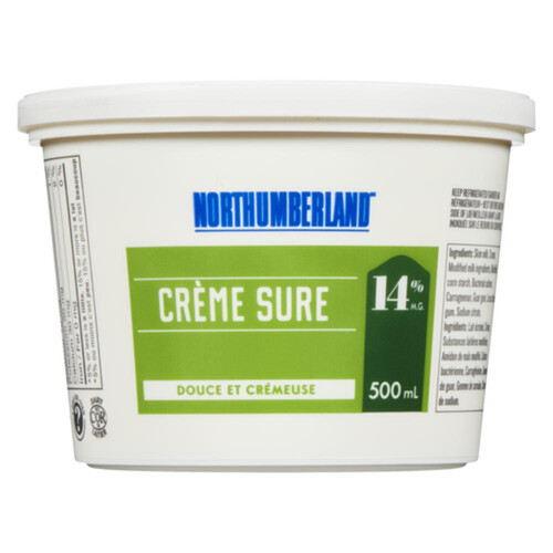 Northumberland 14% Sour Cream Natural 500 ml