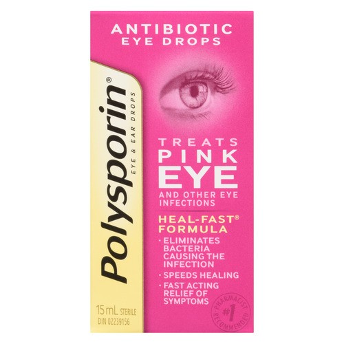 Polysporin Eye Drops Antibiotic 15 ml