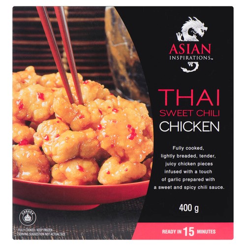 Asian Inspirations Frozen Thai Fully Cooked Chicken 400 g