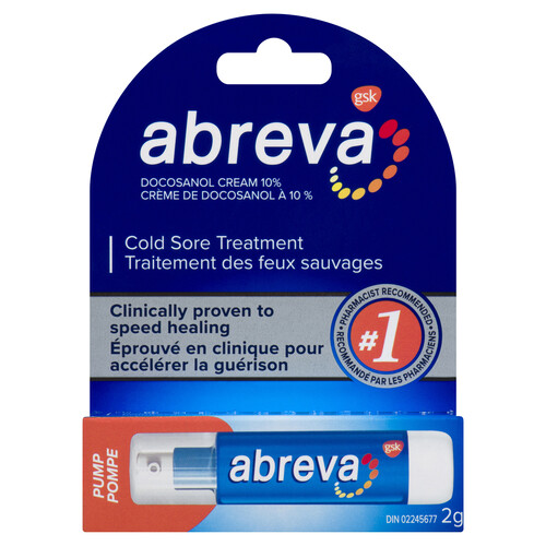 Abreva Cold Sore/ Fever Blister Treatment 2 g