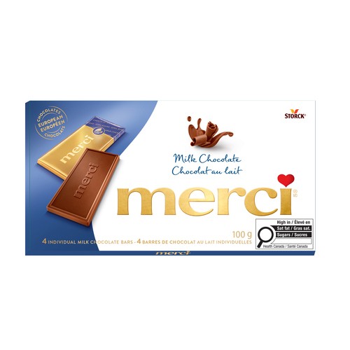 Merci Milk Chocolate Bar 100 g