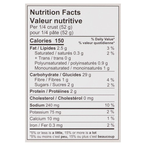 Little Northern Bakehouse Vegan Gluten-Free Frozen Pizza Crust Thin Artisan Style 2 x 210 g