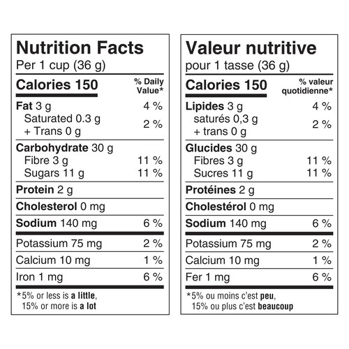 Annie’s Organic Cinnamon Crunch Breakfast Cereal Whole Grain 260 g