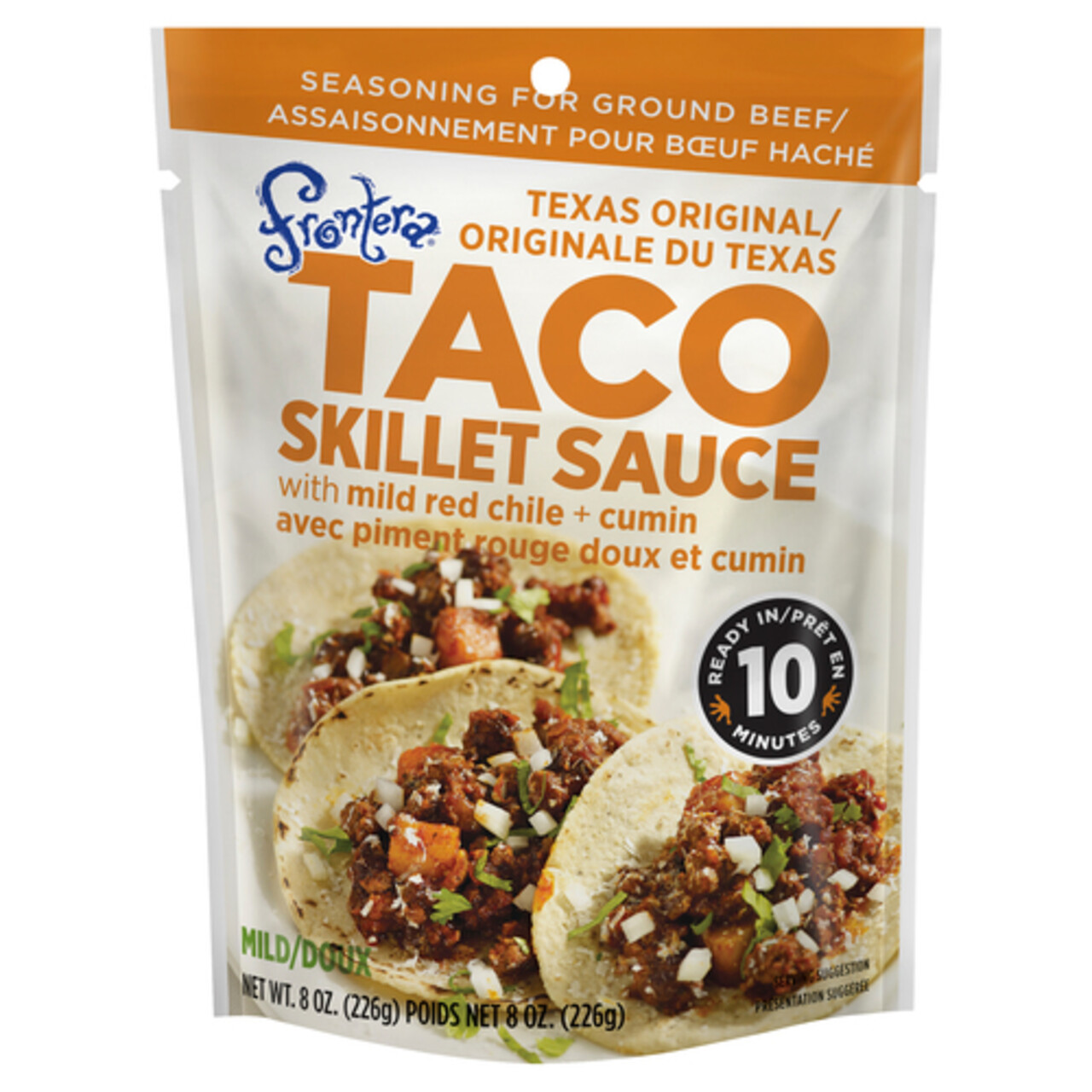 Frontera Taco Skillet Sauce Texas Original Mild 226 g Voilà Online