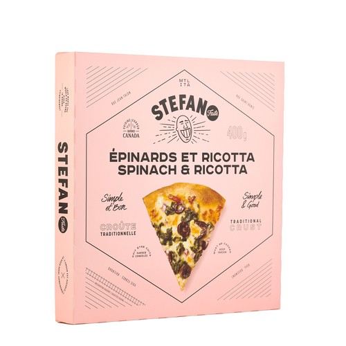 Stefano Faita Frozen Pizza Spinach & Ricotta 400 g
