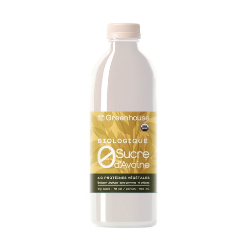 Greenhouse Organic 0 Sugar Oatmilk 946 ml