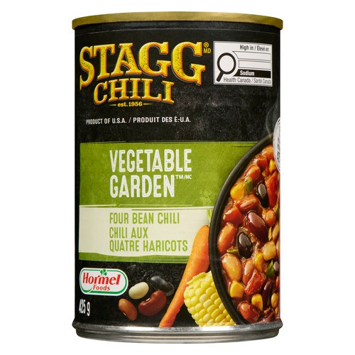 Stagg Chili Vegetarian Garden Four Bean 425 g