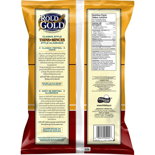 Rold Gold Pretzels Classic Style Thins 370 g