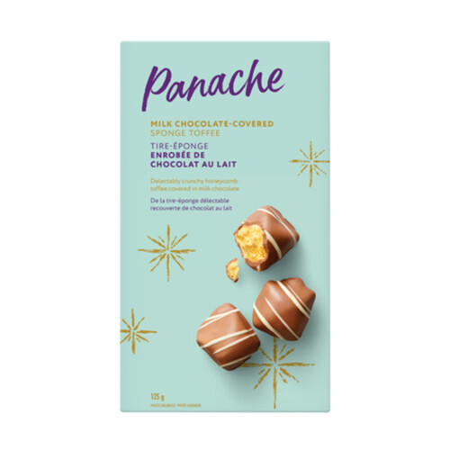 Panache Sponge Toffee Covered In Milk Chocolate 125 g