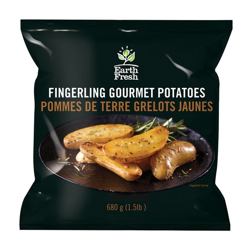 Earth Fresh Fingerlings Potatoes Yellow 680 g