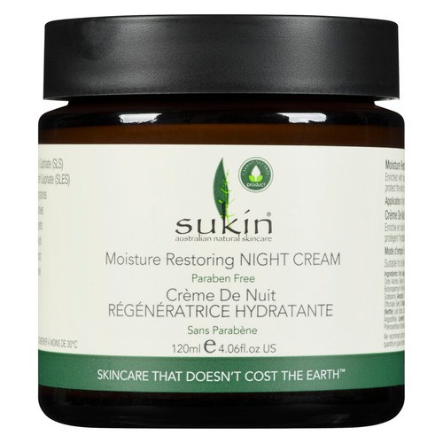Sukin Night Cream Moisture Restoring 120 ml
