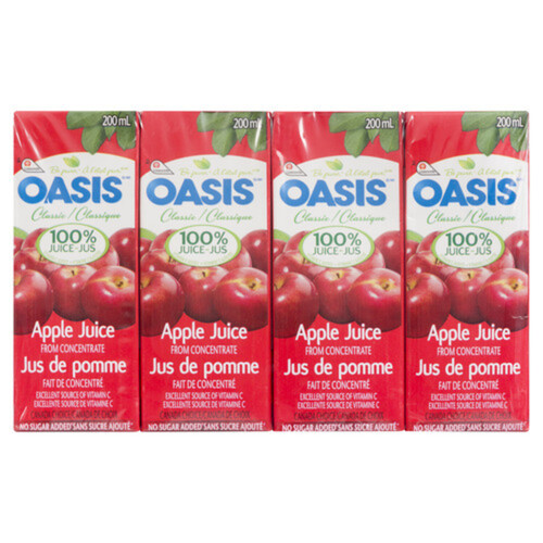 Oasis Fruit Juice Classic Apple 8 x 200 ml