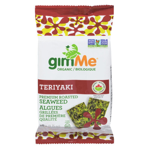 GimMe Organic Roasted Seaweed Teriyaki 10 g