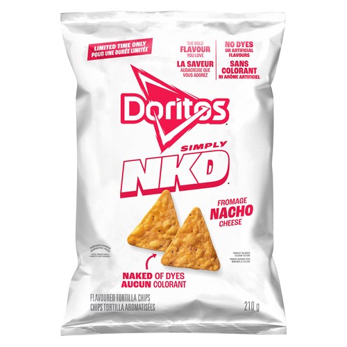 Doritos Simply NKD Tortilla Chips Nacho Cheese 210 g