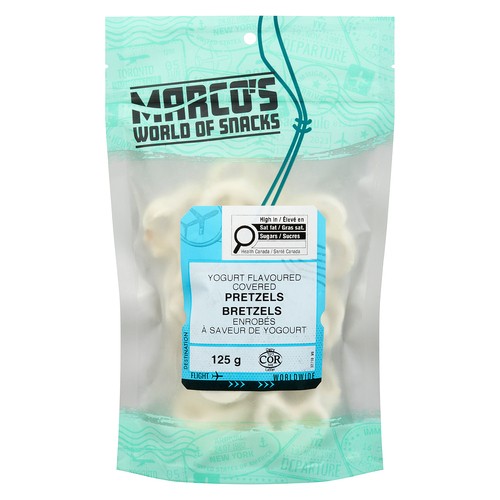 Marco's World Of Snacks Yogurt Covered Pretzels 125 g