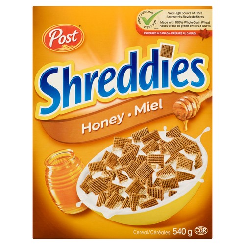 Post Shreddies Cereal Honey 540 g