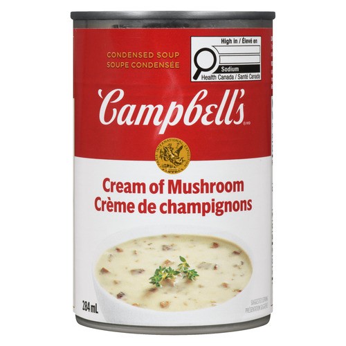 Campbell's Condensed Soup Cream Of Mushroom 284 ml