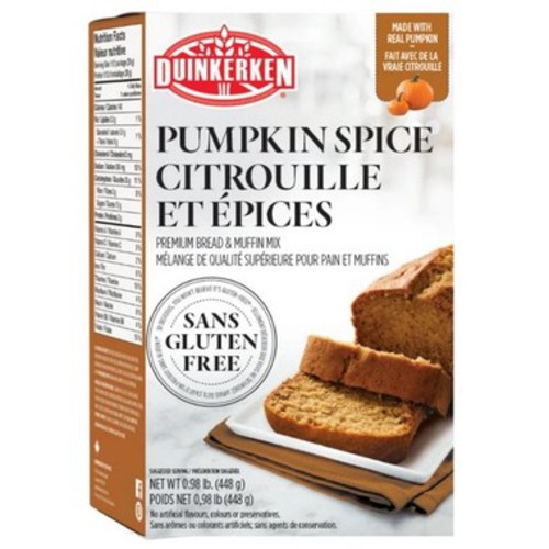 Duinkerken Gluten-Free Muffin & Bread Mix Pumpkin Spice 448 g