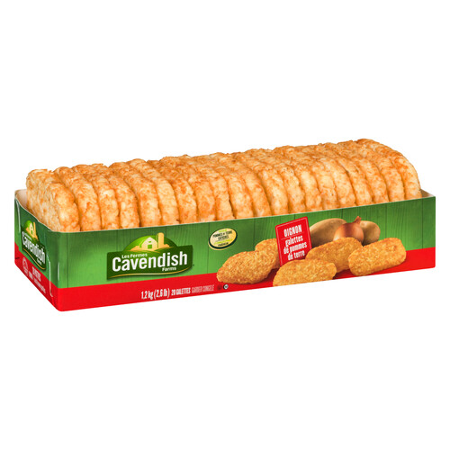 Cavendish Farms Frozen Onion Hash Brown Patties 20 Pack 1.2 kg