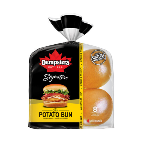 Dempster's Signature Burger Buns Potato 8 Pack 480 g