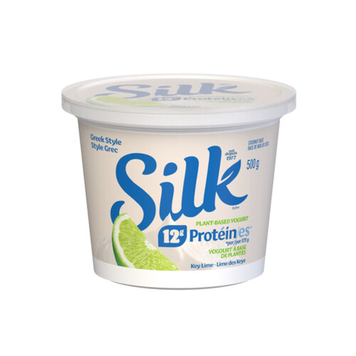 Silk Protein Plant-Based Yogurt Key Lime flavoured 500 g