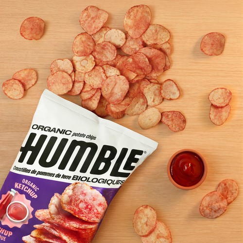 Humble Organic Potato Chips Ketchup 135 g