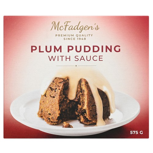 McFadgen's Plum Pudding With Sauce 575 g (frozen) - Voilà Online