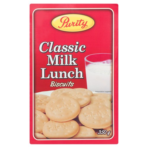 Purity Classic Milk Lunch Biscuits 350 g