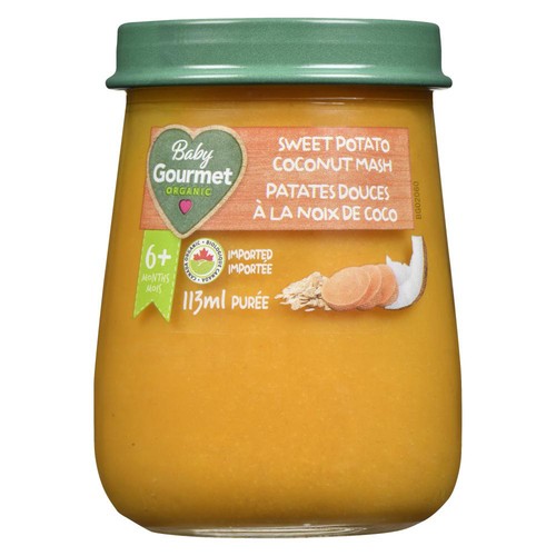 Baby Gourmet Baby Food Jar Sweet Potato Coconut Mash 113 ml