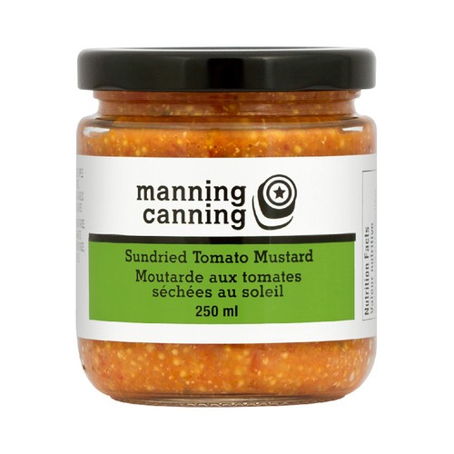 Manning Canning Mustard Sun Dried Tomato 250 ml