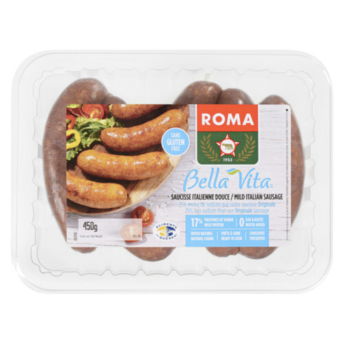 Roma Gluten-Free Italian Sausage Mild 450 g