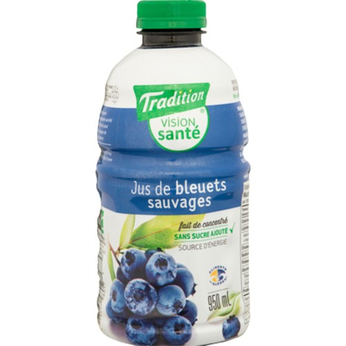 Tradition Health Juice Wild Blueberry 950 ml