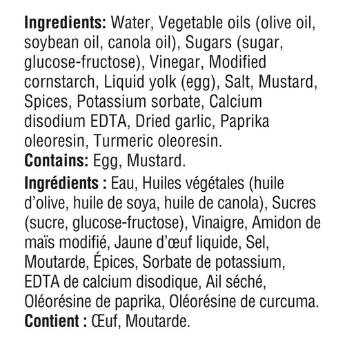 Miracle Whip Spread Olive Oil 890 ml