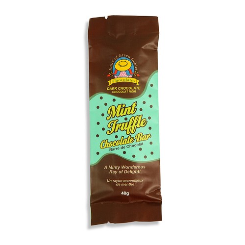 Anne of Green Gables Dark Chocolate Bar Mint Truffle 40 g