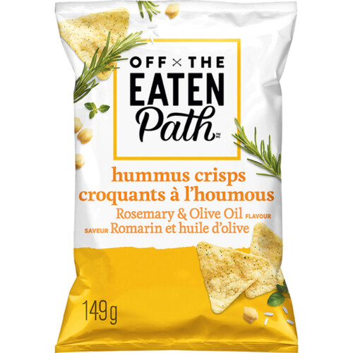 Off The Eaten Path Hummus Crisps Rosemary & Olive Oil 149 g