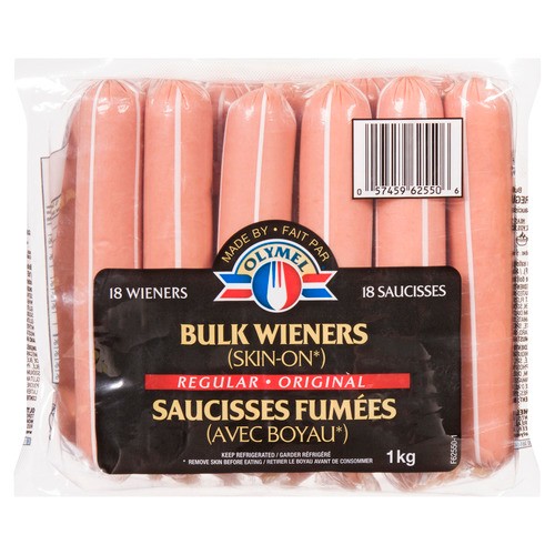 Olymel Skin On Wieners Regular 1 kg