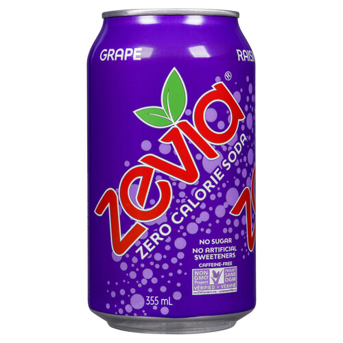 Zevia Grape Soft Drink 355 ml