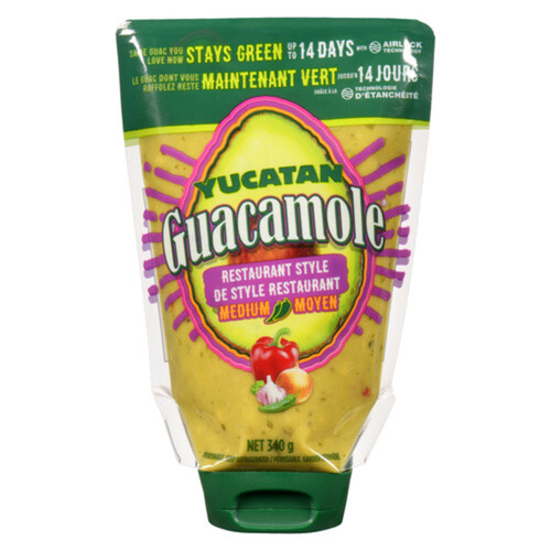 Yucatan Guacamole Squeeze Restaurant Style Medium 340 g