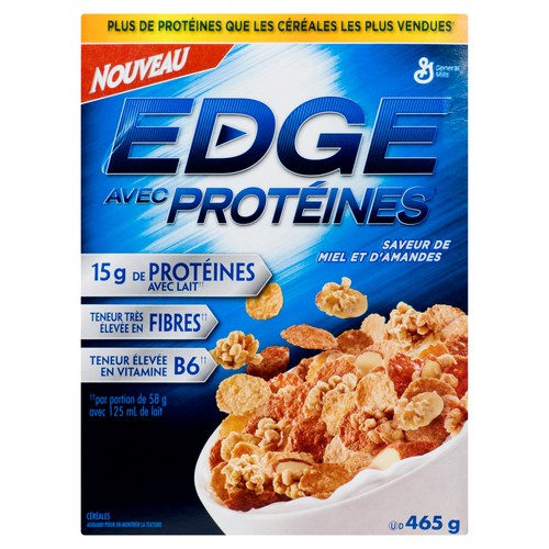 Edge with Protein Cereal Honey Almond Flavour 465 g
