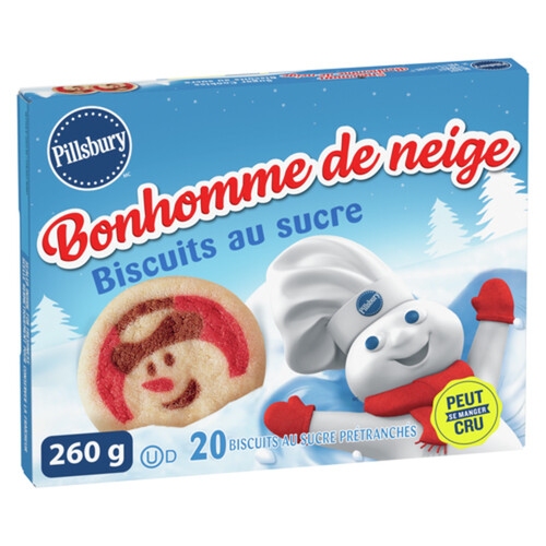 Pillsbury Ready To Bake Sugar Cookies Snowman 260 g