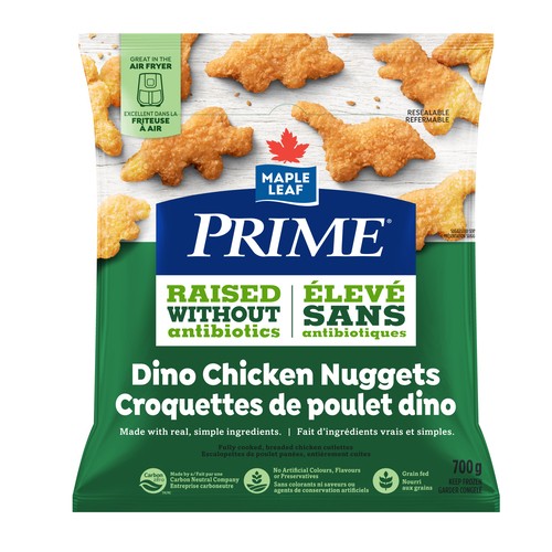 Prime Dino Chicken Nuggets Breaded 700 g