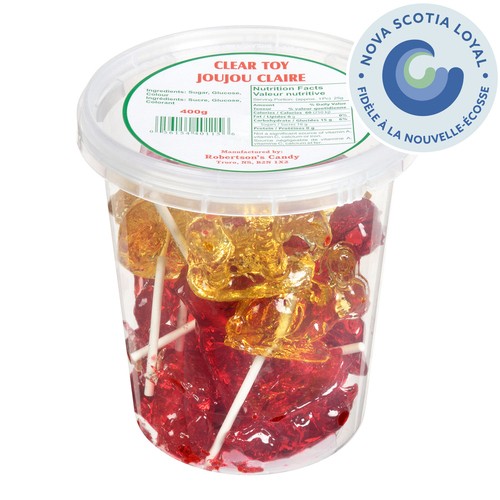 Robertson's Clear Toy Lollipops 400 g